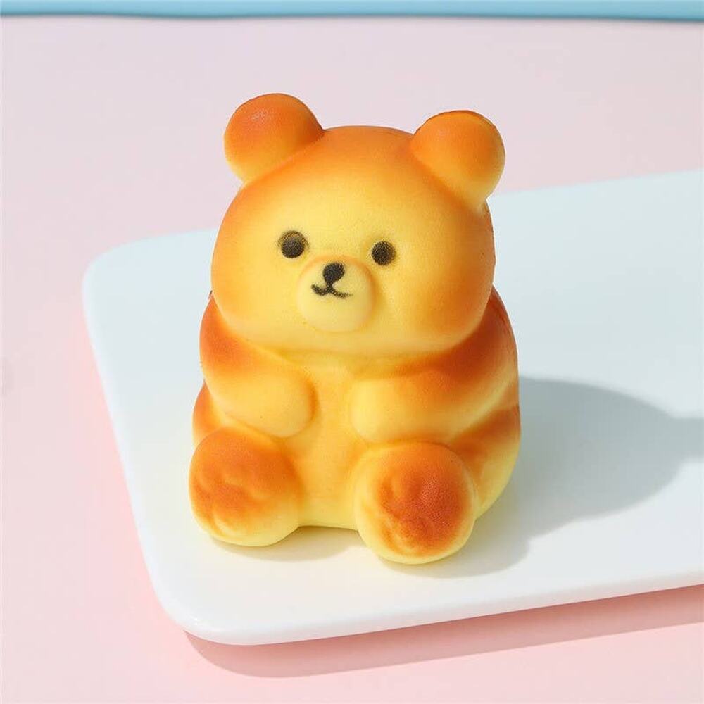 Slow-Rise Stress Relief Squishy Toy – Bear